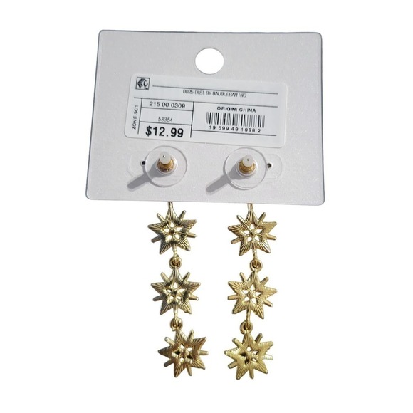 SUGARFIX by BaubleBar Starburst Convertible Crystal Drop Earrings - Picture 3 of 4